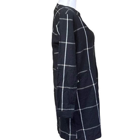 Fat Face UK dress, black/white, British, classic, minimalist, transitional - Picture 2 of 8